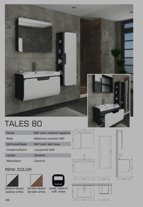 ÜRÜN ÖLÇÜLERİ VE RENK SEÇENEĞİ